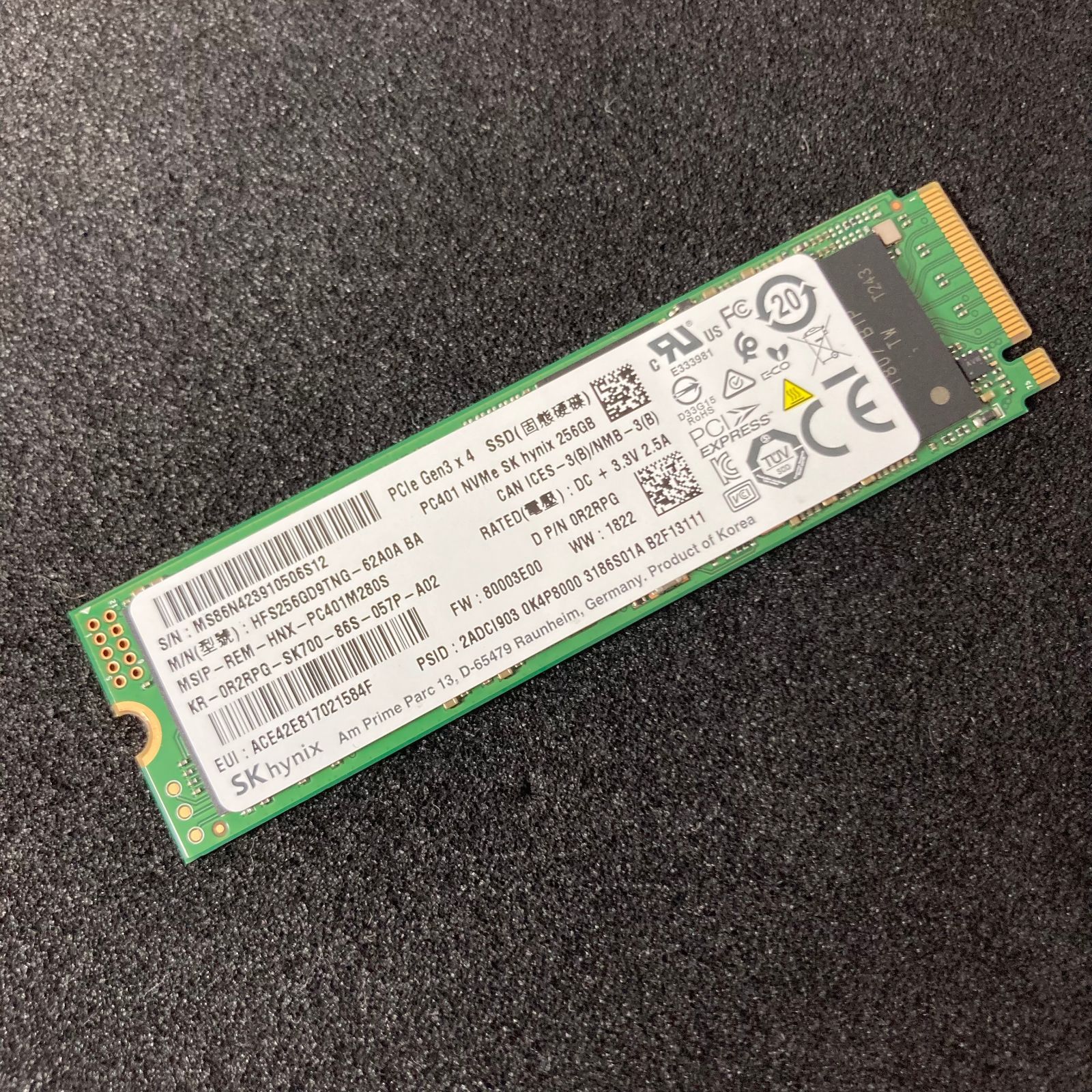 内蔵型SSD SK hynix PC401 NVMe 1TB SSD Amazon | SK Hynix PC401 1TB SSD PCIe Gen3 x4 M.2 2280 NVMe