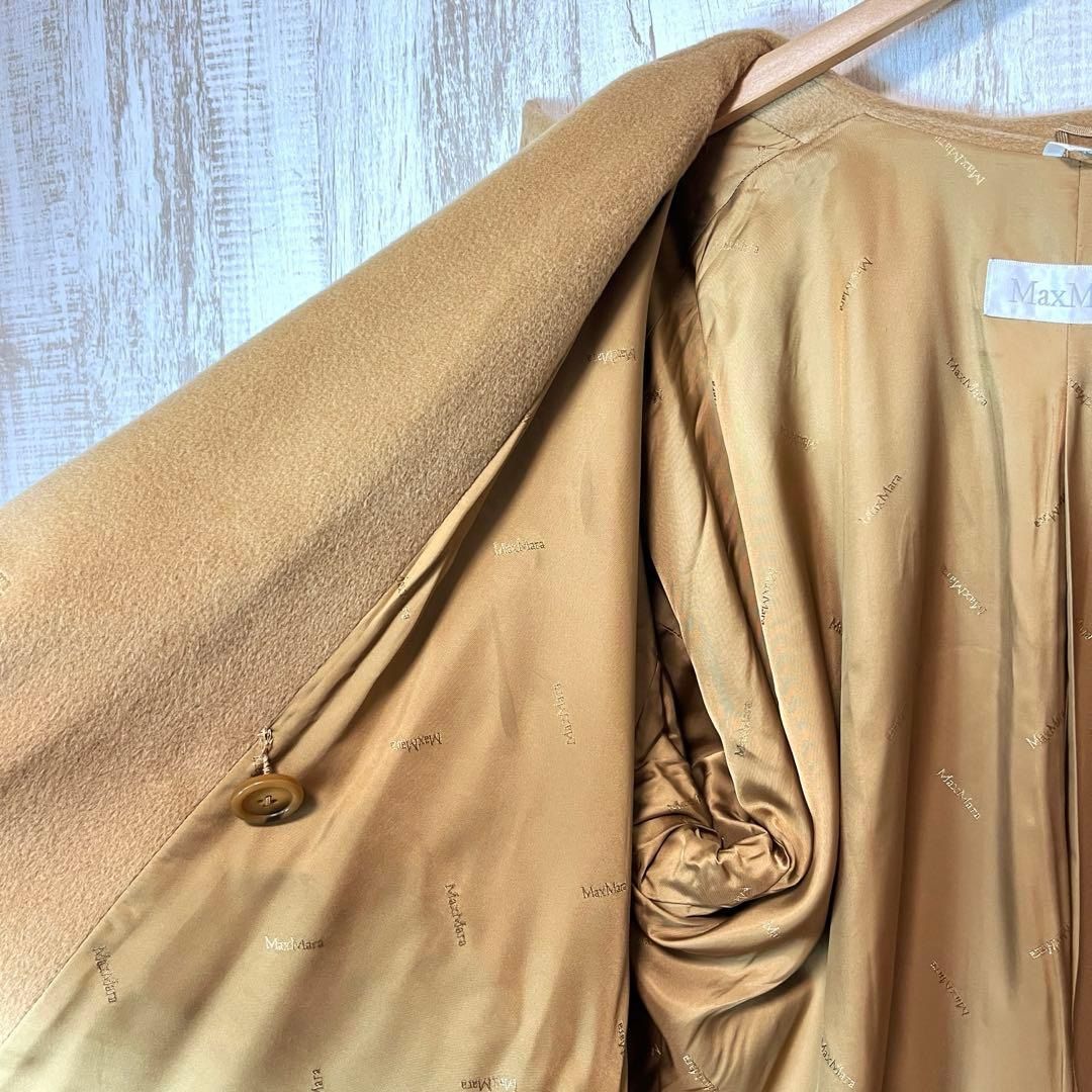 美品 白タグ Max Mara マックスマーラ 高級 ウール カシミヤ