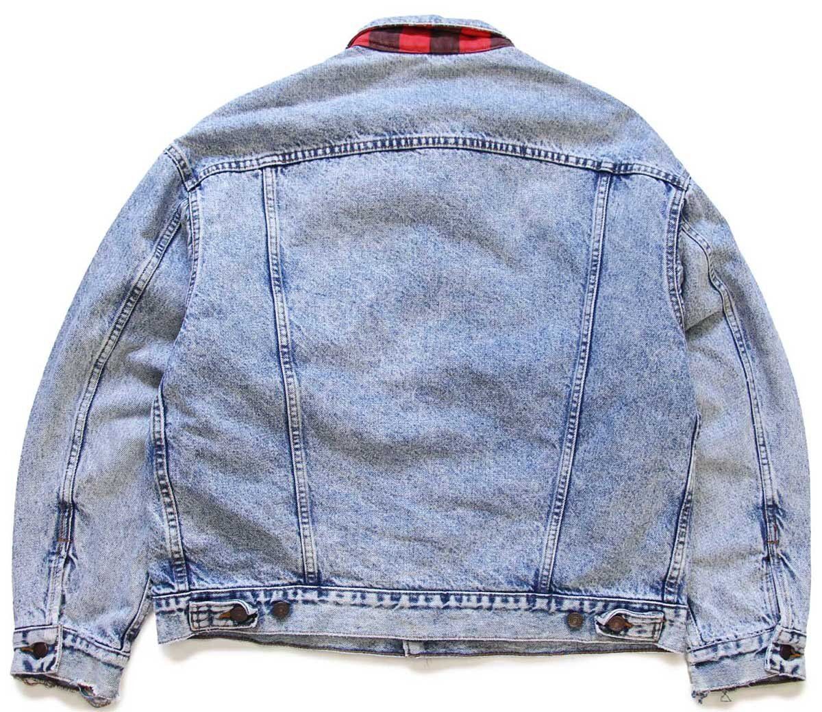 80s USA製 Levi'sリーバイス 70417 バッファローチェック ネル 80s USA製 Levi'sリーバイス 70417 バッファローチェック ネル