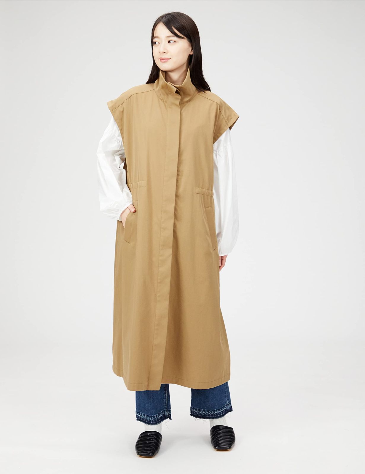 アウター ４ｗａｙレイヤードコート