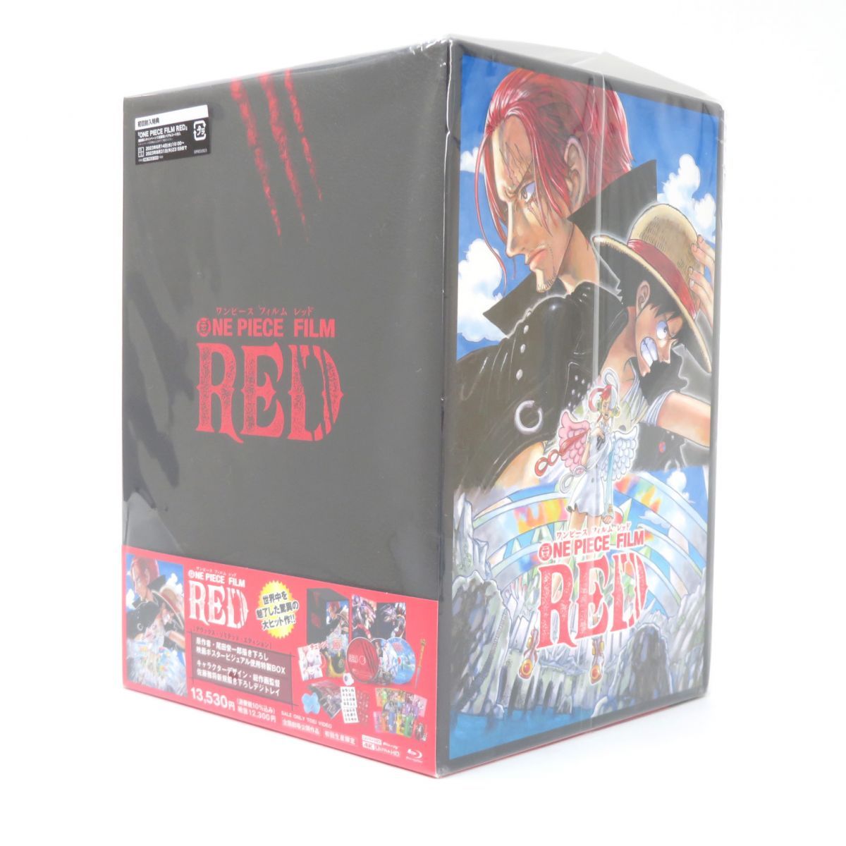 4K ULTRA HD Blu-ray+Blu-ray+DVD ONE PIECE ワンピース FILM RED