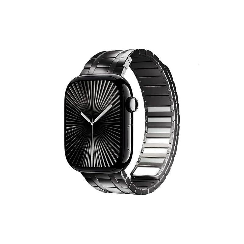BELTIES 最新対応 デュアルラインマグネットバンド アップルウォッチバンド AppleWatch用 42mm Series 1 | 2 | 3 44mm 45mm 46mm Series 10|11 49mm ベルト マグネット ステン