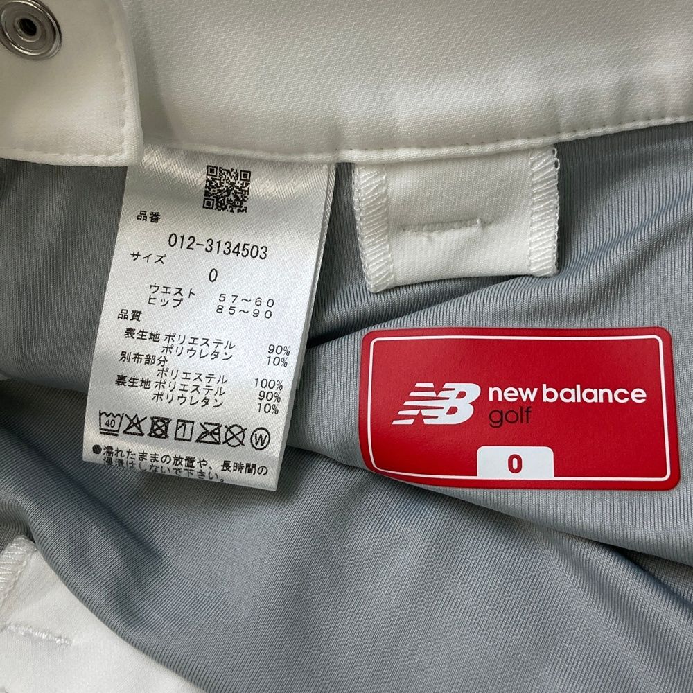 サイズ：0 NEW BALANCE GOLF ニューバランス プリーツ切替