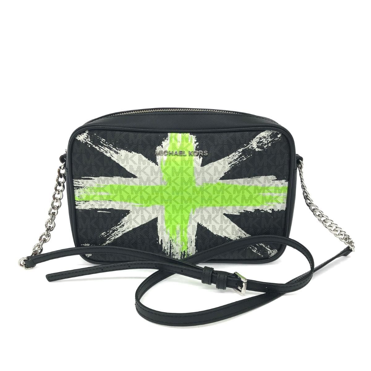 良好 MICHAEL KORS マイケルコース ショルダーバッグ ブラック PVC ユニセックス 241017001228