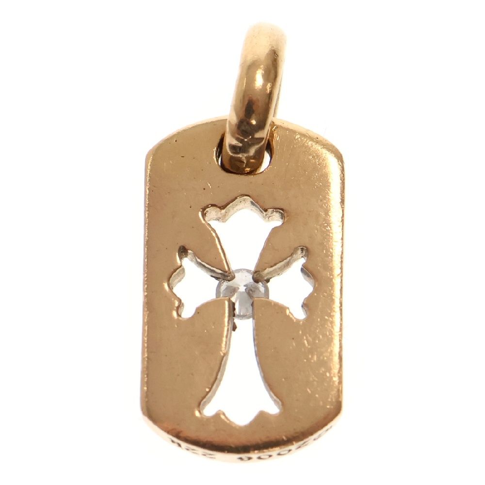 CHROME HEARTS (クロムハーツ) 22K DT TNY CO CRS 1DIA タイニーカット