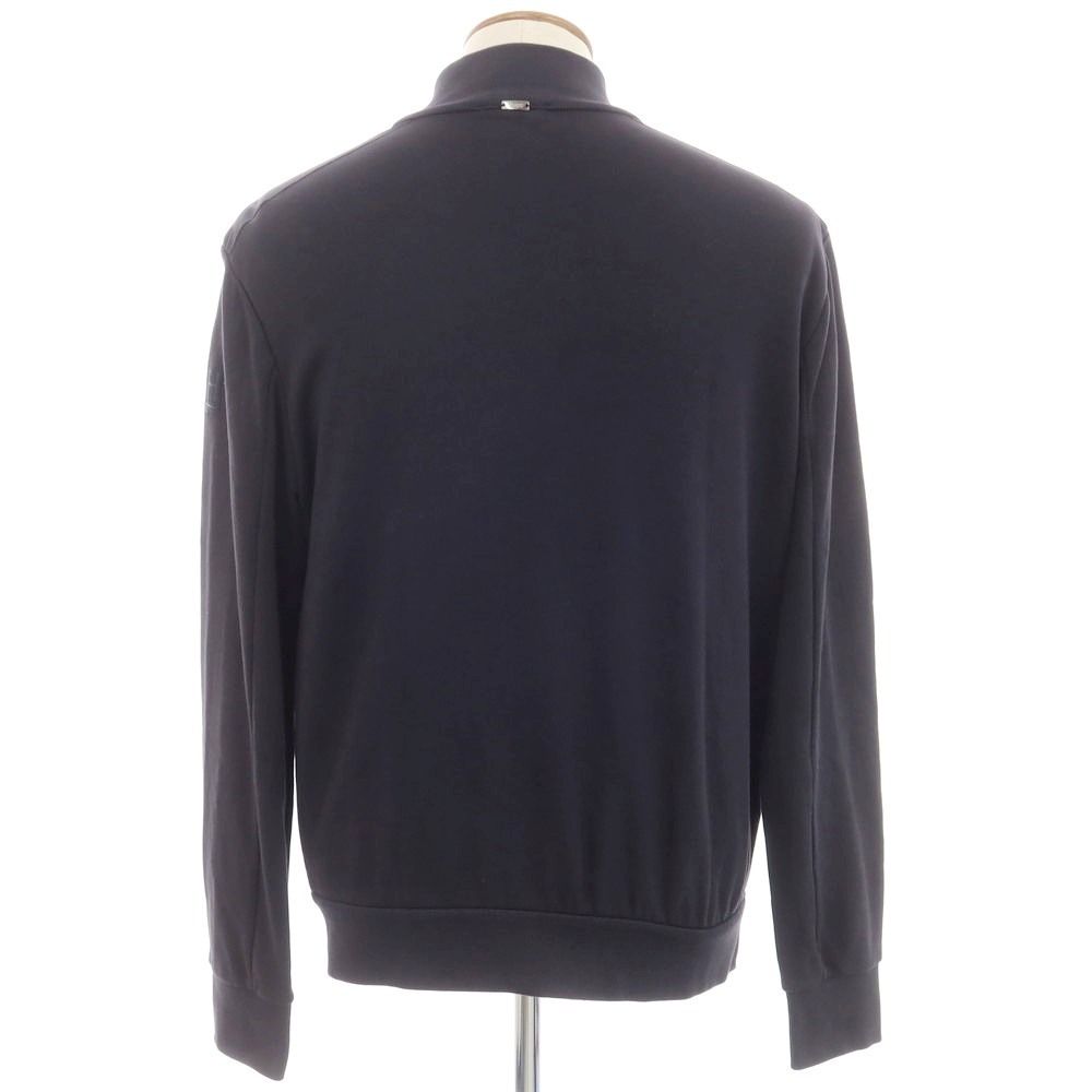 ヘルノ Herno ジップアップ スウェット ブルゾン セール中 ネイビー