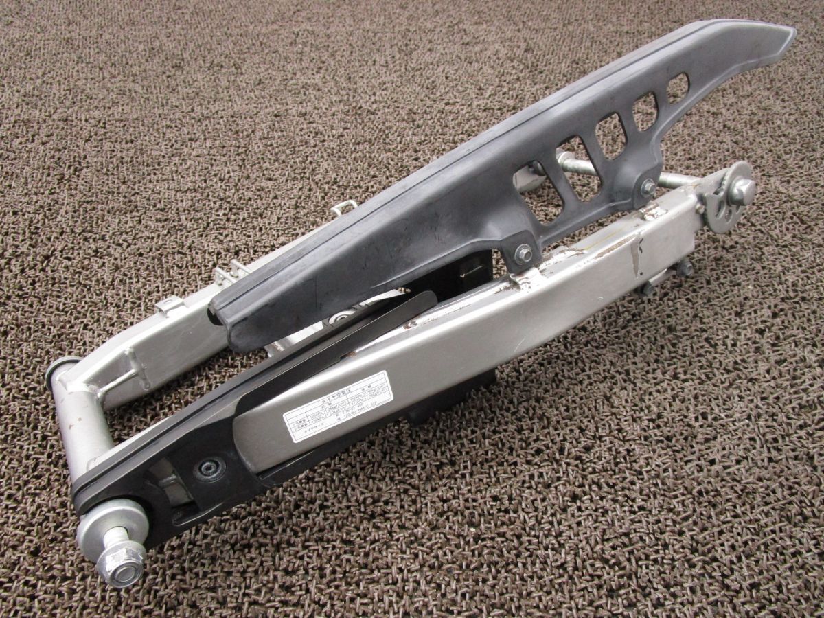 セロー250 スイングアーム チェーンカバー リンク □A5505 アクスルシャフト DG17J ヤマハ G370E SEROW 動画有 FI インジェクション