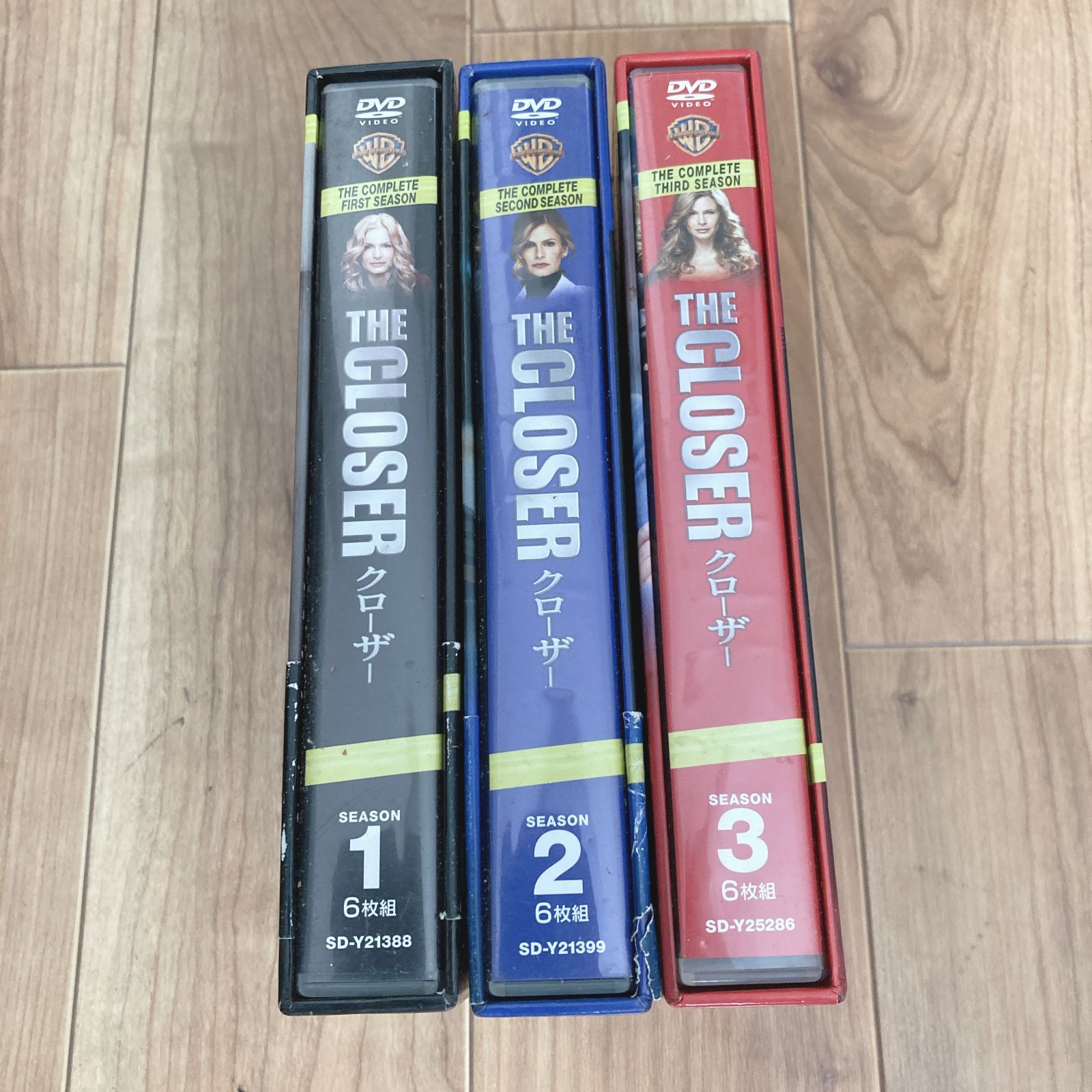 外TVドラマDVD クローザー1 & 2 & 3 コレクターズボックス セット