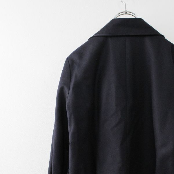 美品 2019AW FOXEY フォクシー 39894 モトジャケット 38/ネイビー 