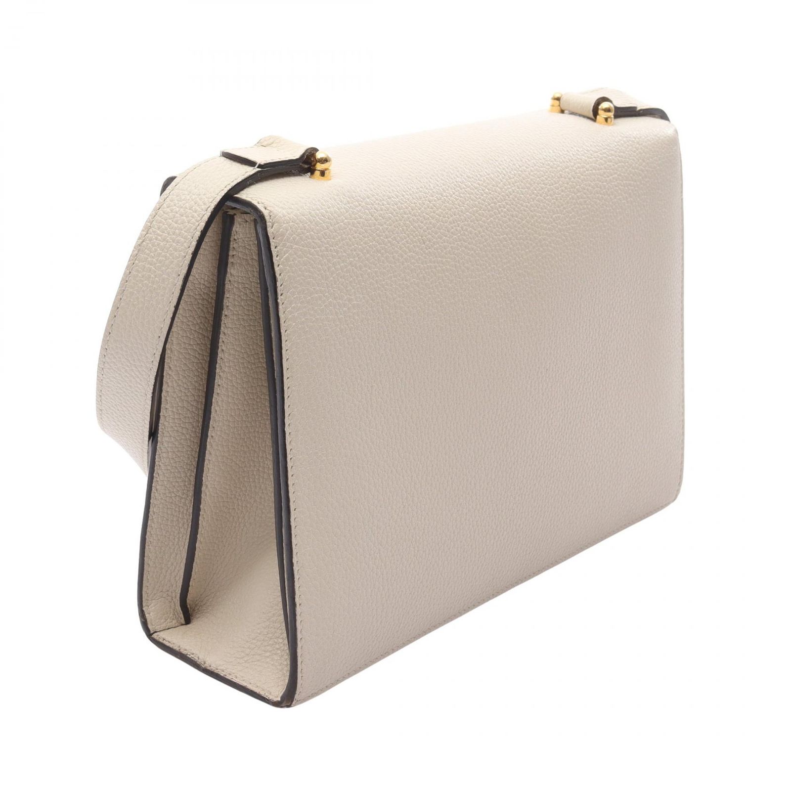 グッチ GUCCI ショルダーバッグ ズゥミ 576388 アイボリー レザー ズゥミ ショルダーバッグ レディース Used B