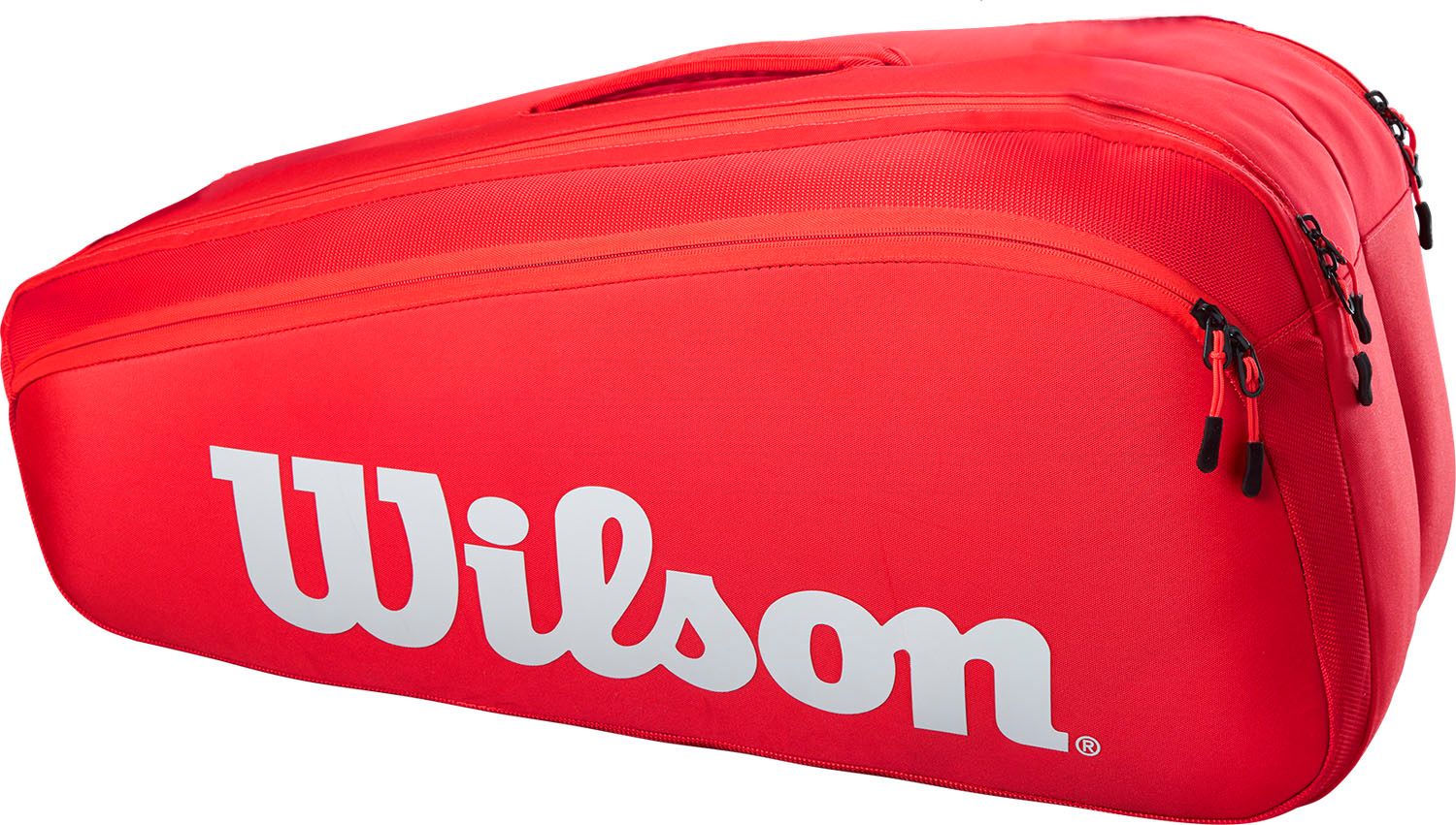 ウイルソン Wilson テニス SUPER TOUR 9 PK RED ラケットバッグ レッド 9本まで収納 キャリーバッグ ケース 収納 部活 練習 試合 大会 WR80105010 レッド