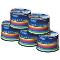 データ用DVD-R 250枚 50枚*5 DHR47JP50V3C Ｖｅｒｂａｔｉｍ Ｊａｐａｎ