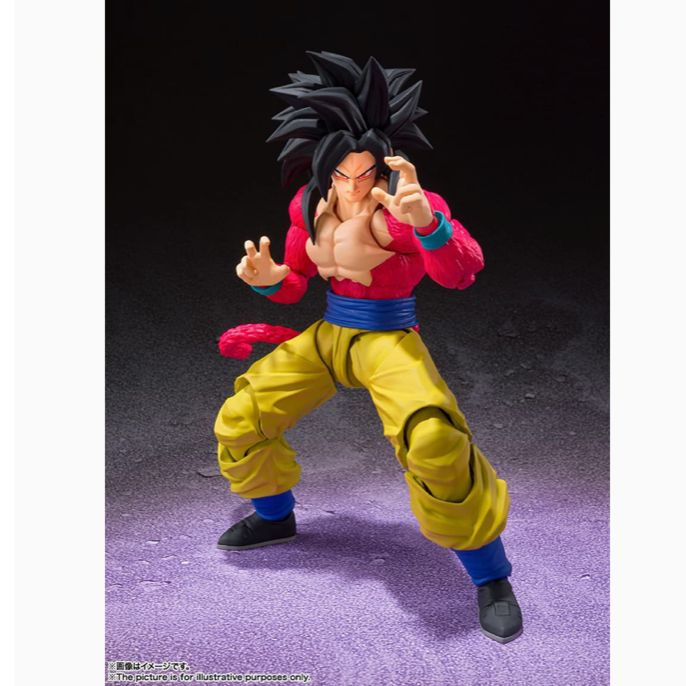 孫悟空　フィギュア 訳あり 訳あり】S.H.フィギュアーツ ドラゴンボールZ スーパーサイヤ人4
