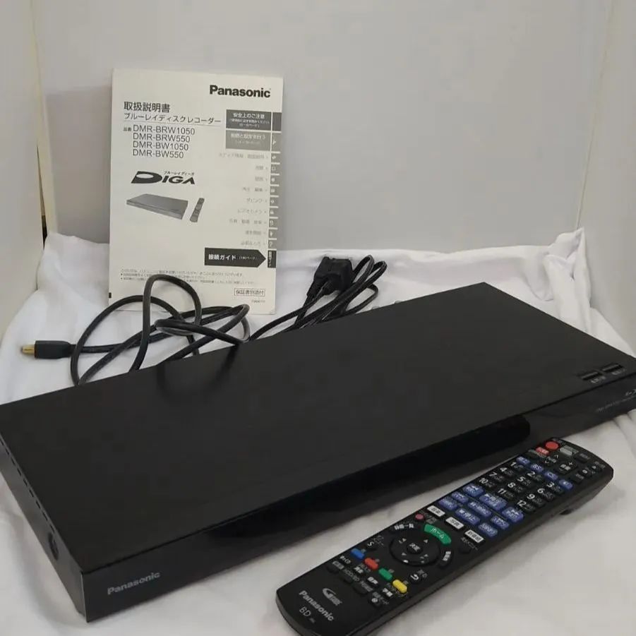 中古品・美品】パナソニック Panasonic ブルーレイディスクレコーダー DMR-BRW1050 2019年製 - メルカリ