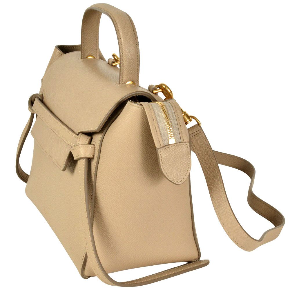 セリーヌ ベルトバッグマイクロ 2WAYハンドバッグ ベージュ セリーヌ CELINE ベルトバッグ マイクロ 2way ハンドバッグ