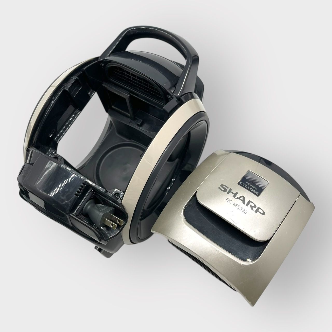 SHARP　EC-MS330-N　ゴールド Amazon | シャープ 掃除機 EC-MS330-N サイクロン方式 キャニスター