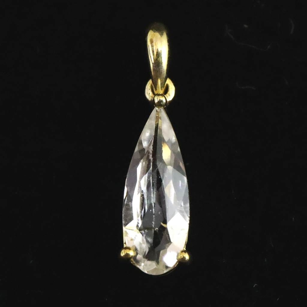 高波動 フェナカイト ペンダントトップジュエリータイプ◇ ロシア産証明書付き＊ 4.16ct ロシア産 フェナカイト ペンダント 証明書付き SILVER925