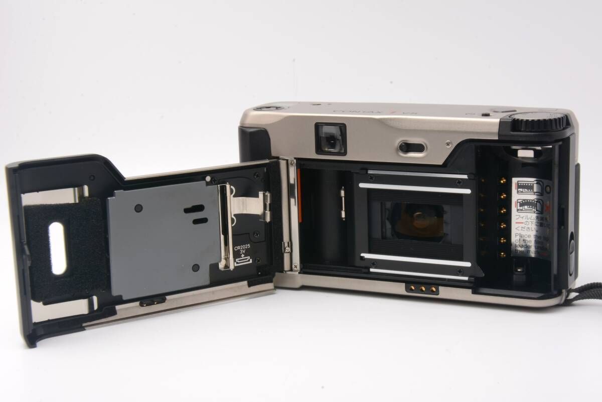 CONTAX TVS DATA BACK ケース付き LL4221#Z2772 □美品□ CONTAX