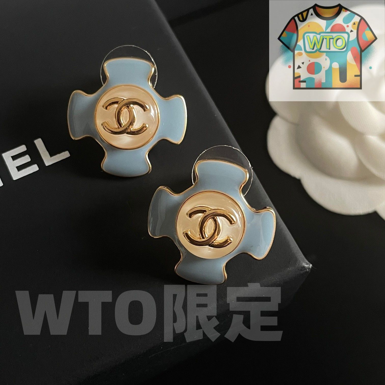 ヴィンテージシャネル　ピアス CHANEL 1999年製 ストーンCCマークスウィングピアス ゴールド