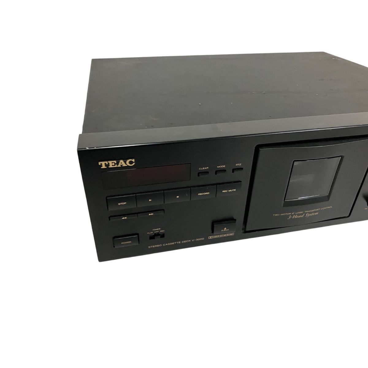 TEAC V-3000 ステレオカセットデッキ　最終 TEAC V-3000の仕様 ティアック