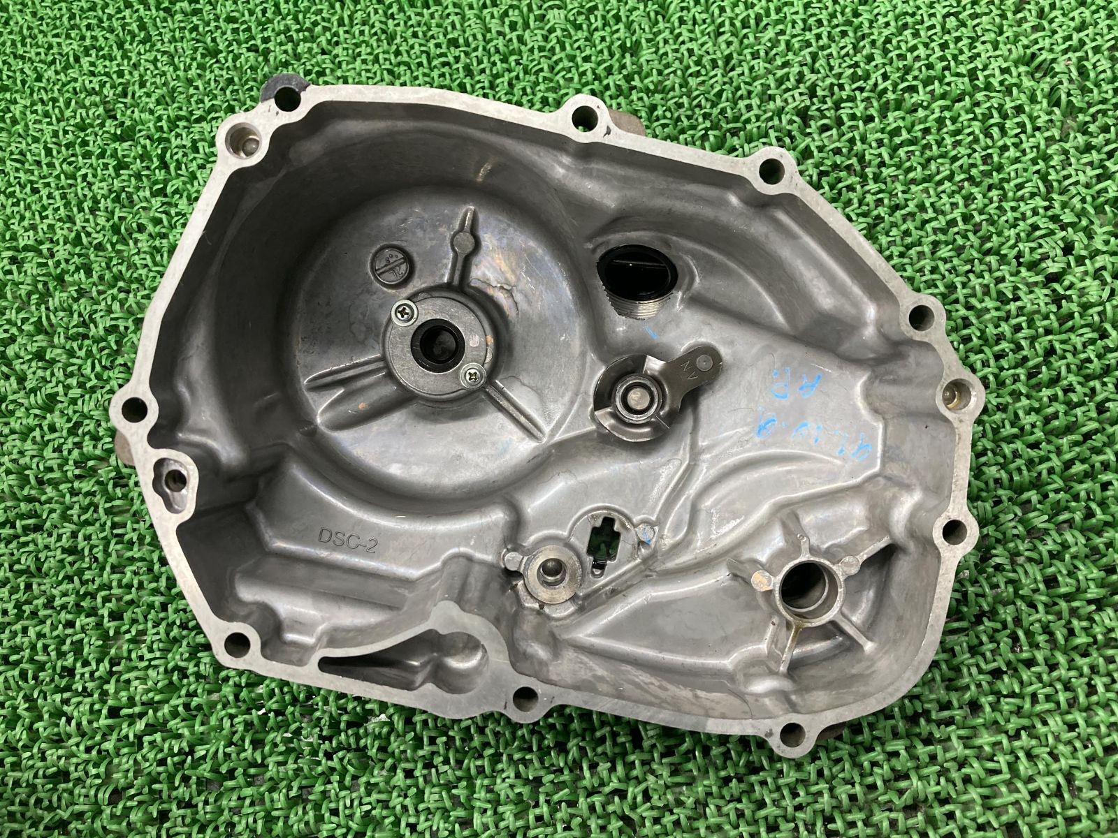 sahara Gather Fake Leather Vest 黒 sahara/サハラ ギャザーフェイク