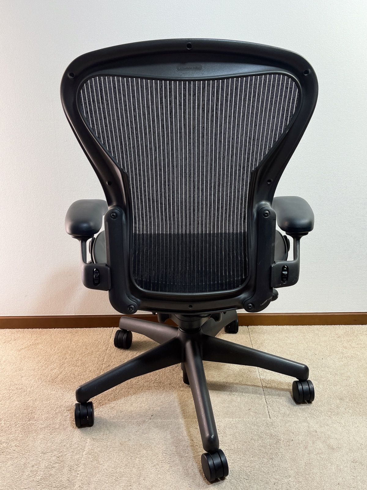 【引き取り限定】ハーマンミラー アーロンチェア ヘッドレスト付き ハーマンミラー アーロンチェア 引き取り限定