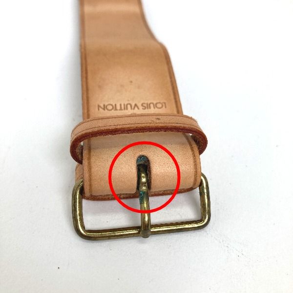 LOUIS VUITTON ショルダーストラップ ポワニエ ネームタグ ルイ