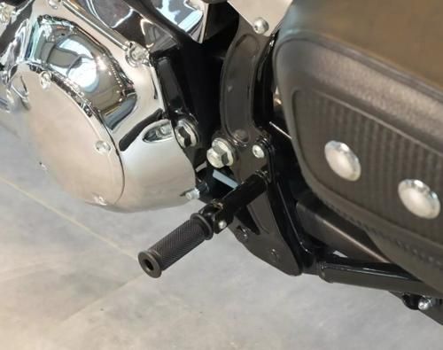 RUBBER パッセンジャーフットペグ オス型マウントタイプ