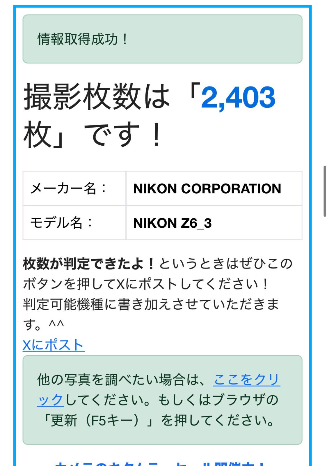ボディ フルサイズ