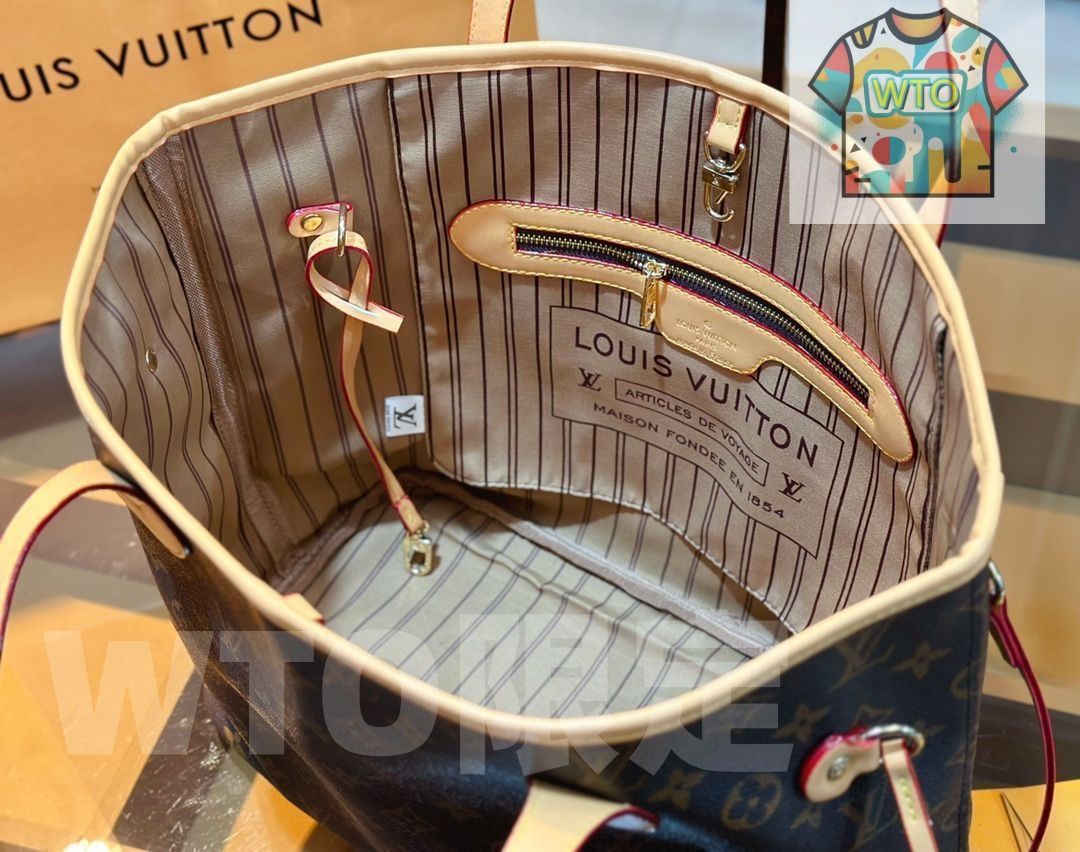 茶色 LOUIS VUITTON ルイヴィトン トートバッグ ショルダー