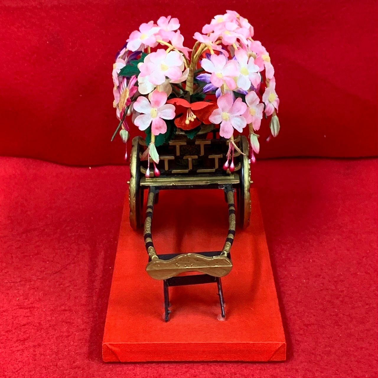 御花車 桜山特製 昭和レトロ 平安 置物 - メルカリ