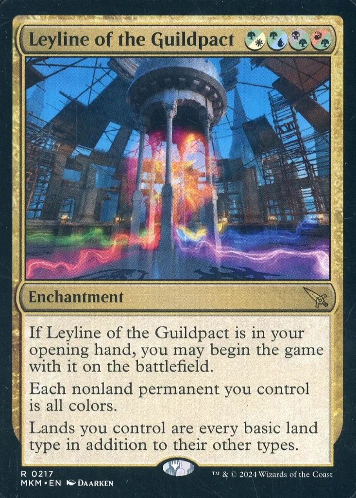 中古】マジックザギャザリング 0217[R]：【MKM】Leyline of the