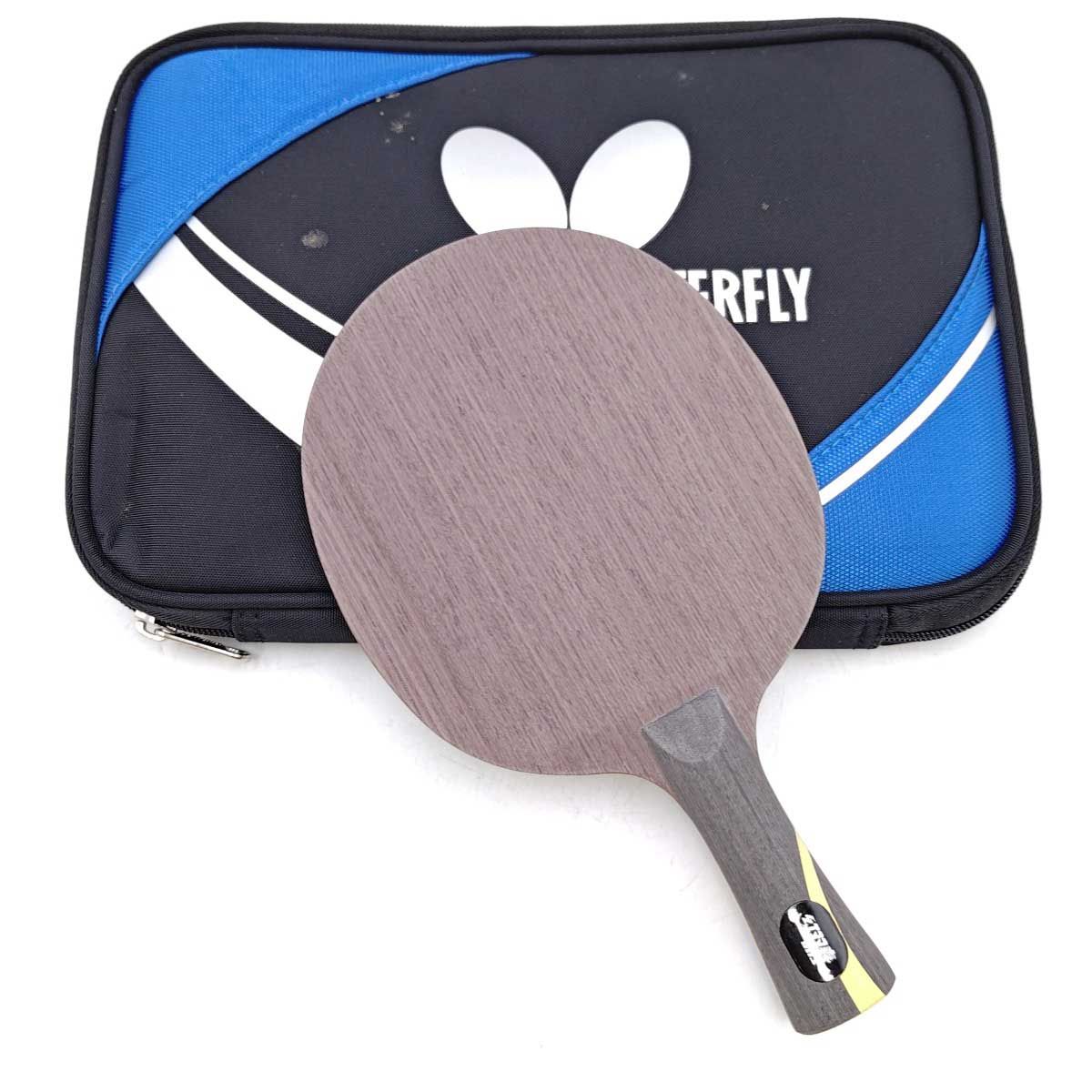 紅双喜 DHS キョウヒョウ王 FL 卓球ラケット シェークハンド ケース バタフライ 付