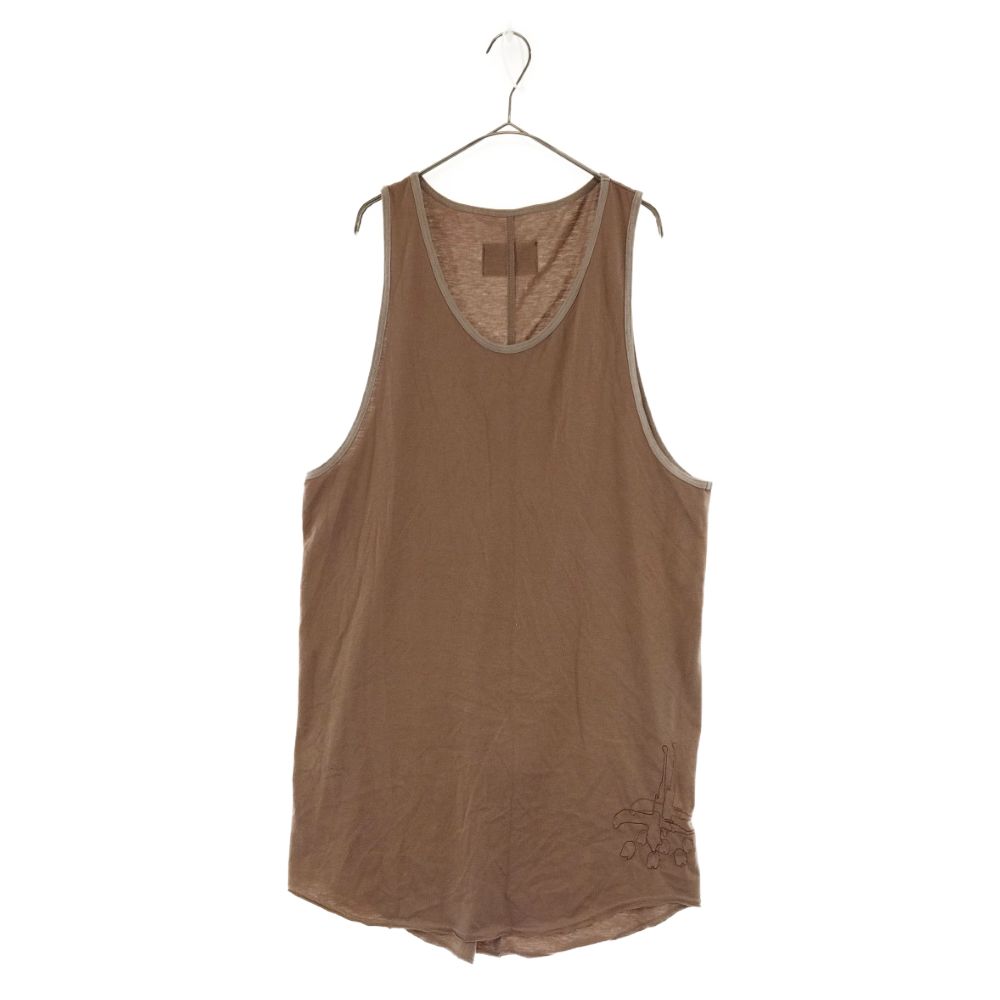 cvtvlist (カタリスト) 21SS LOGO EMBROIDERY TANKTOP 2101100303 