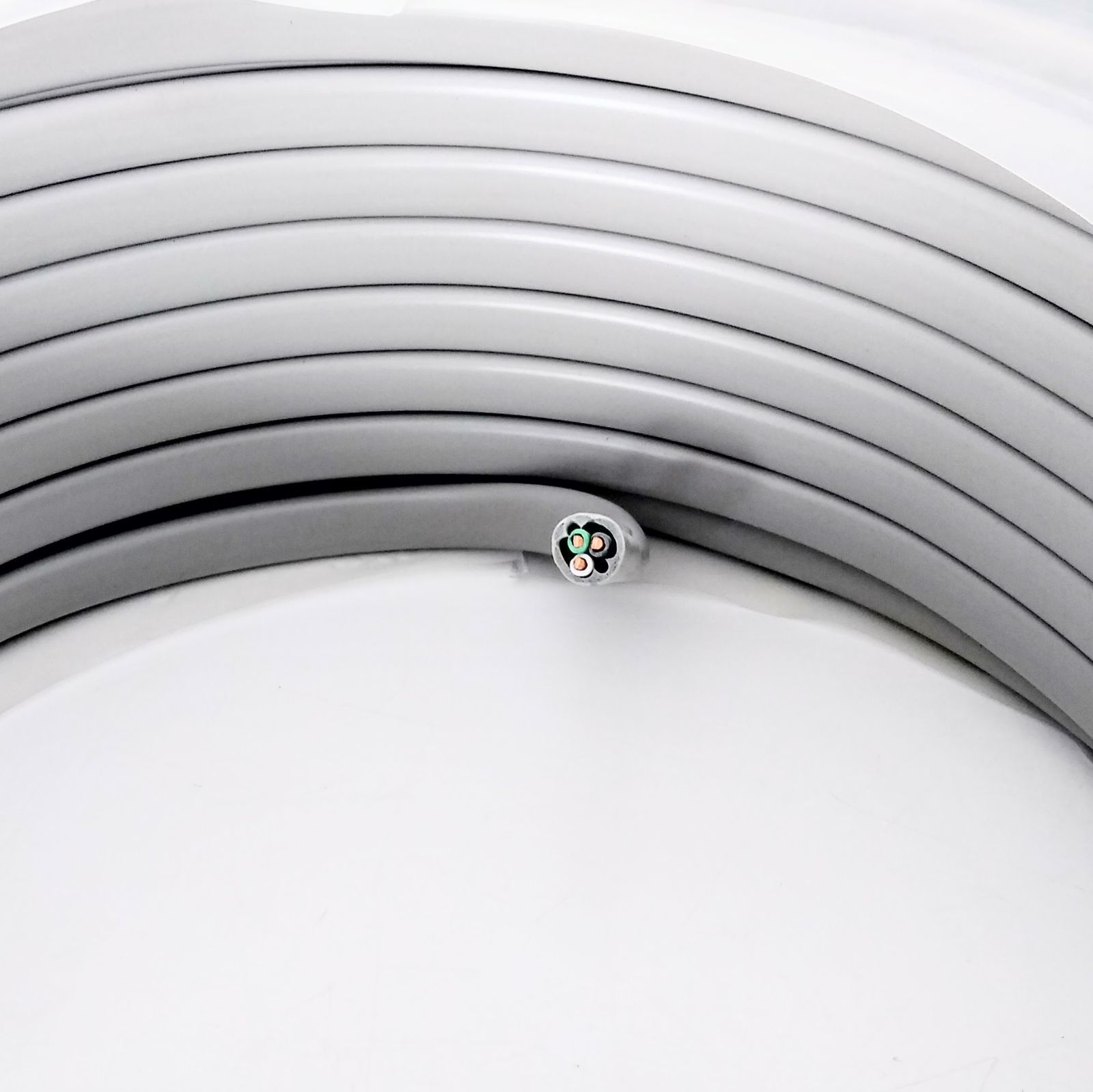 XY32G-B 矢崎電線 VVF PbF 3×2.0㎜ 灰 Gマーク 黒白緑 電線 建築資材 電気工事 ケーブル ♥品 HRDEVELOPMENT_JP