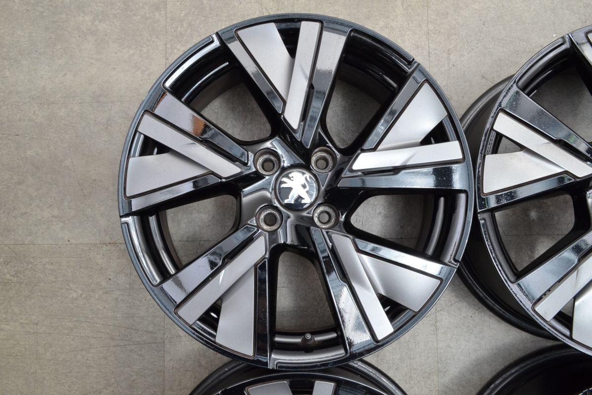 プジョー 208 純正 17in 7J 32 PCD108 4本セット 品番 9825165080 207 流用 ノーマル戻し 交換用 スタッドレス用に FFCRYSTALESIA_COM