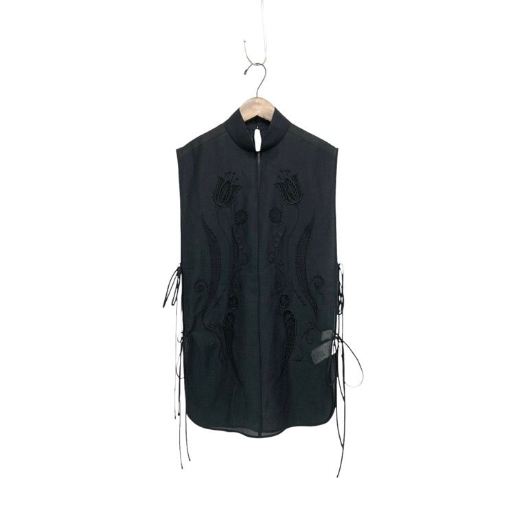 mame kurogouchi ベスト mame kurogouchi(マメクロゴウチ) 20SS Mixed Knitted Fabric