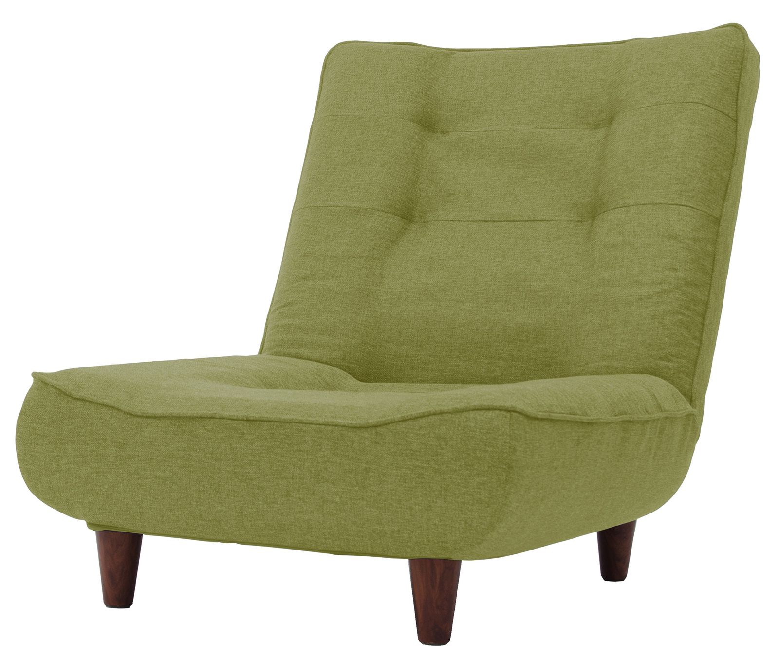 セルタン Cellutane 幅約66cm 和楽の浅葱 1人掛け ポケットコイル タスクグリーン 背部リクライニング 高反発 日本製 A327p-583GRN