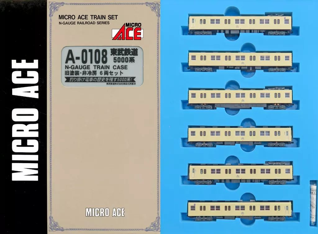 中古】鉄道模型 1/150 東武鉄道 5000系 旧塗装・非冷房 6両
