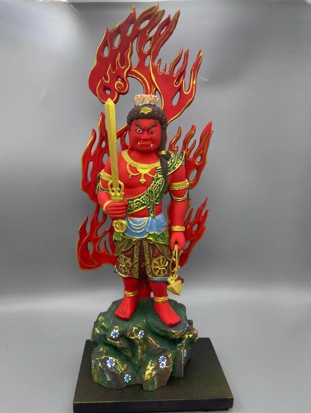 S913 茶碗 『黒楽茶碗』『醍醐窯 島荷平 作』 共箱 抹茶碗 茶道具