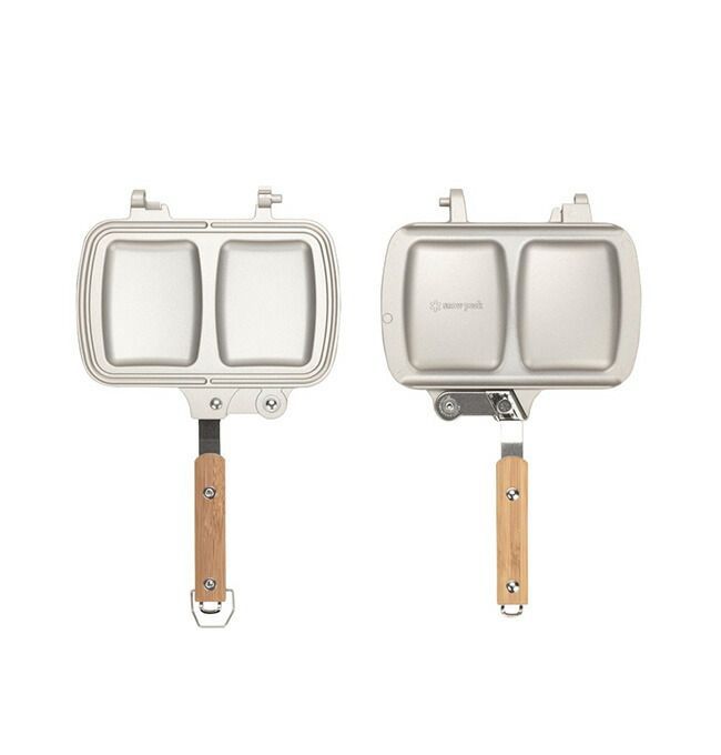 スノーピーク トラメジーノ (新品未使用) 新品】snow peak スノーピーク ホットサンドクッカー