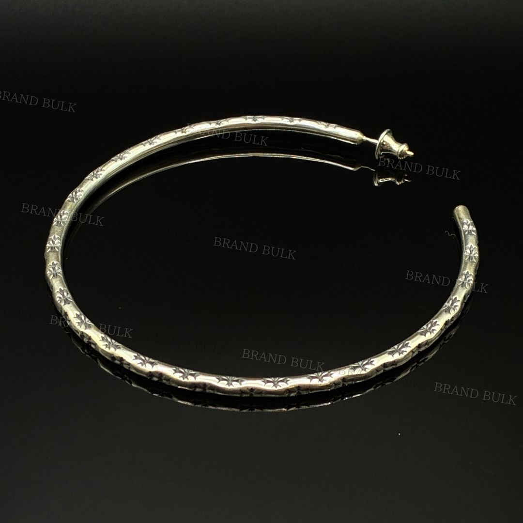 新品】 クロムハーツ Tiny E CH Plus フープ ピアス