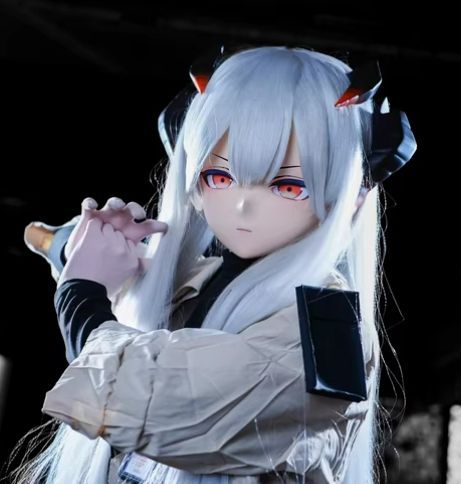 ヘッドロリータ人形 コスプレ