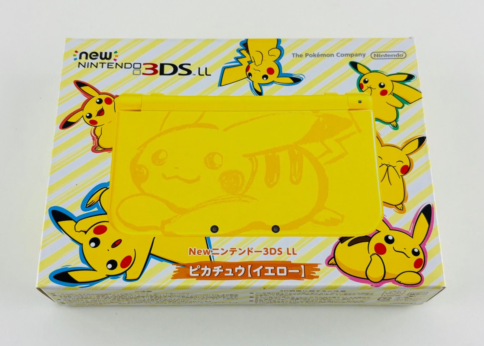 ほぼ Nintendo NEW 3DS LL ピカチュウ イエロー 任天堂 スリーディーエス