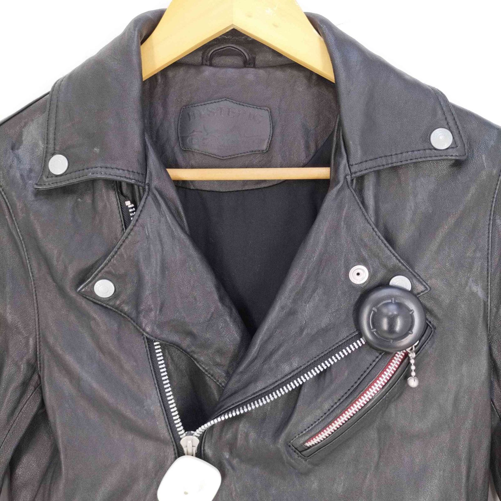 ヒステリックグラマー 2LB-7020 シープスキンレザーライダースジャケット ヒステリックグラマー HYSTERIC GLAMOUR シープスキン レザー