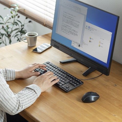 サンワサプライ 静音キーボード SKB-SL38BK