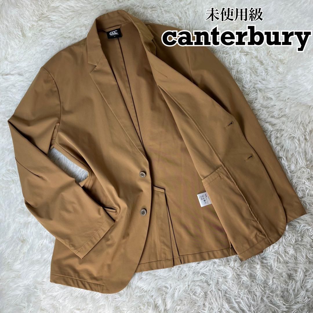 経典 未使用級 撥水 ストレッチ トランスファージャケット canterbury ジャケット・アウター