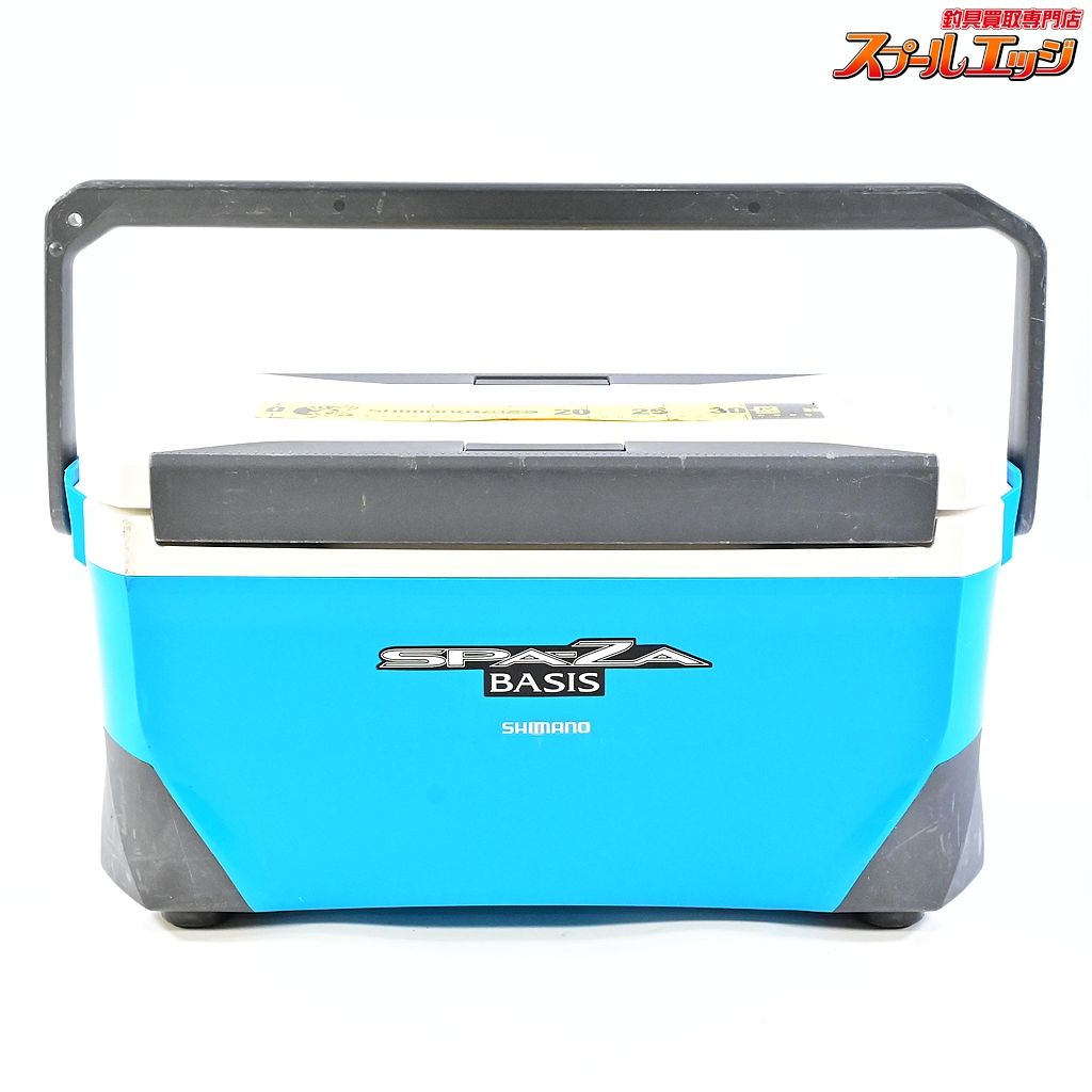 シマノ スペーザ ベイシス 250 UC-025M 25L アクアブルー トレー1個付 真空1面パネル SHIMANO SPA-ZE BASIS K_140 e08192