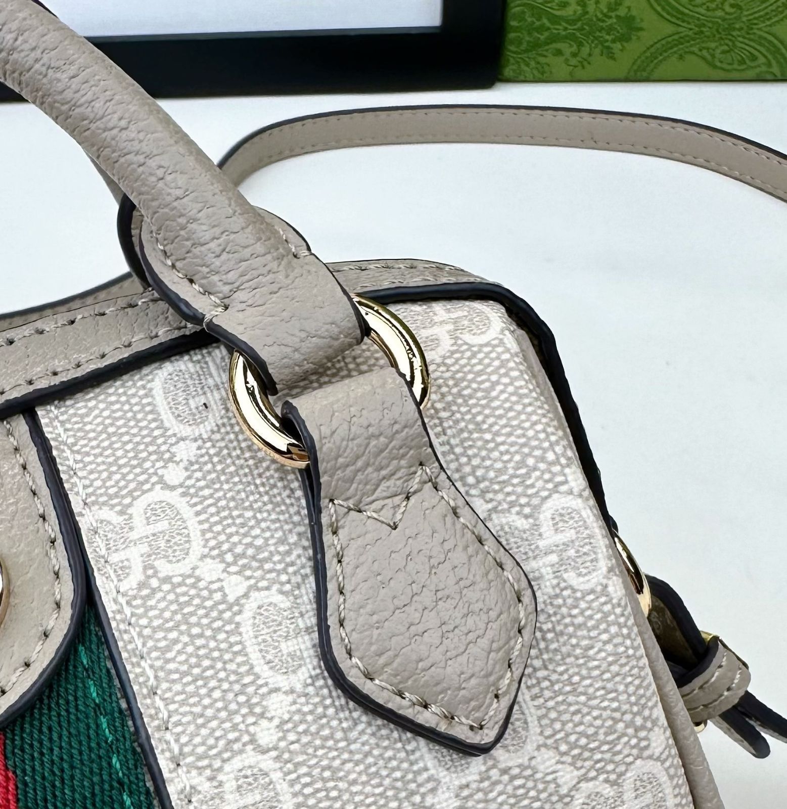 GUCCI アイボリーハンドバッグ グッチ オフィディア コレクション | ハンドバッグ&アクセサリー