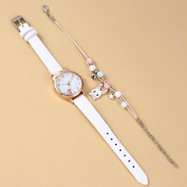 腕時計 時計 キッズ 子供 女の子 ブレスレット付き 防水 子ども かわいい リストウォッチ キッズ腕時計 子供用腕時計 小学生 中学生 キッズウォッチ ギフト プレゼント ジュニア ガールズ itaiya 5887